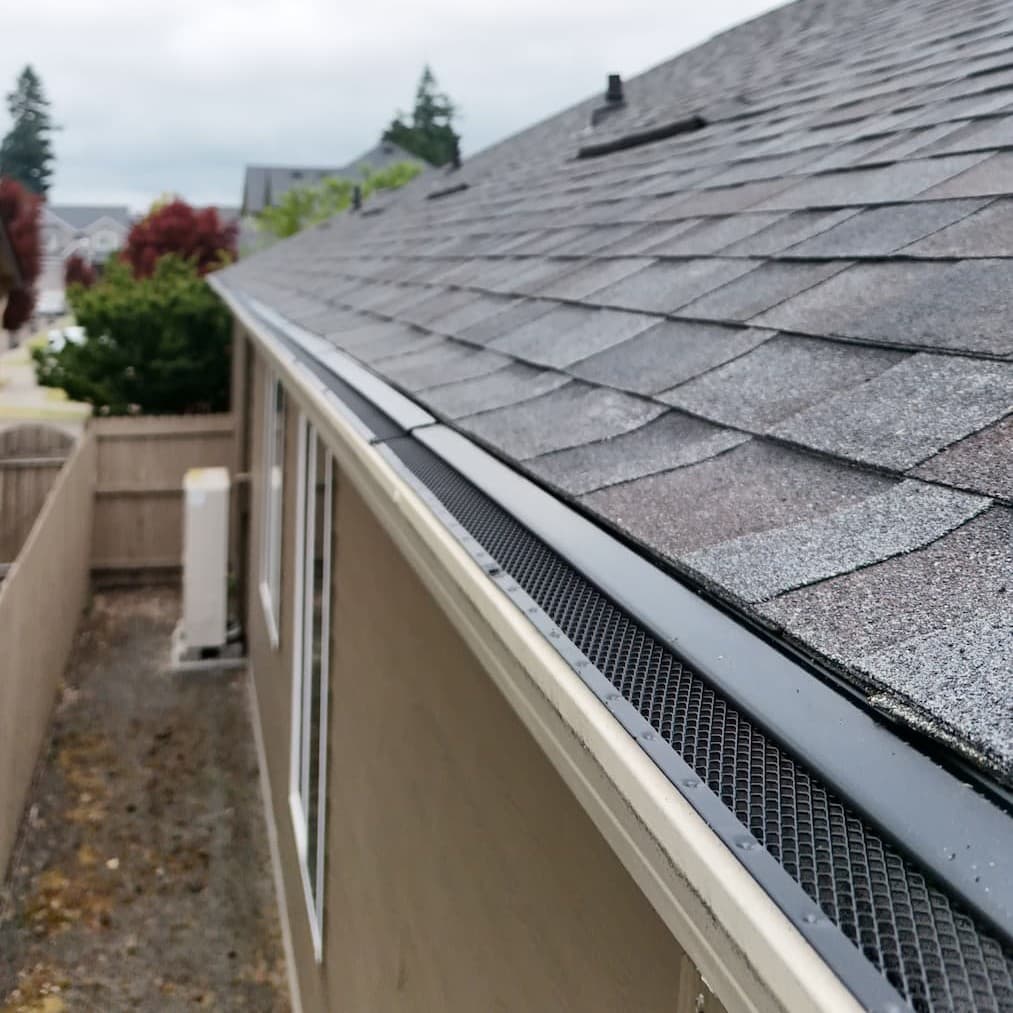 Premier Gutter Covers leaf guard system installation