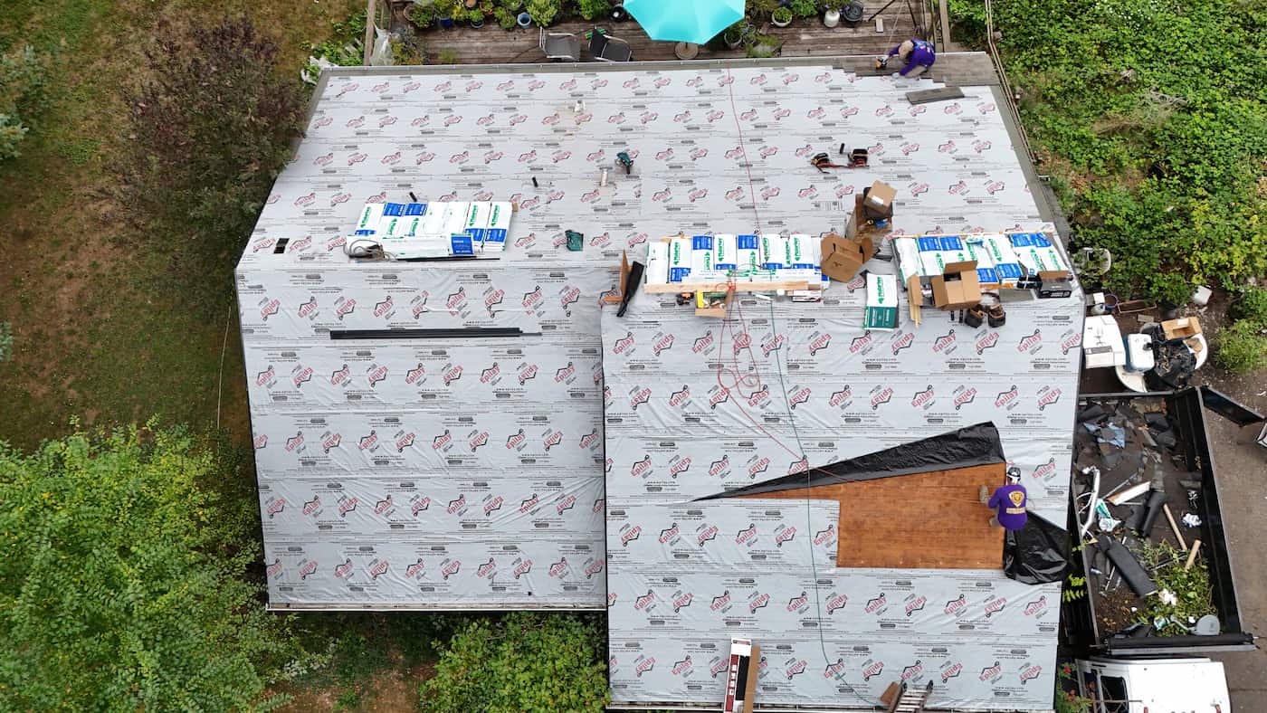 Complete roof replacement in Vancouver WA