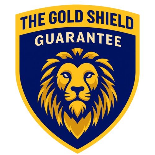 Gold Shield Guarantee Badge