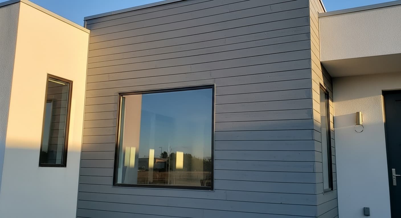 Ship lap siding exterior installation