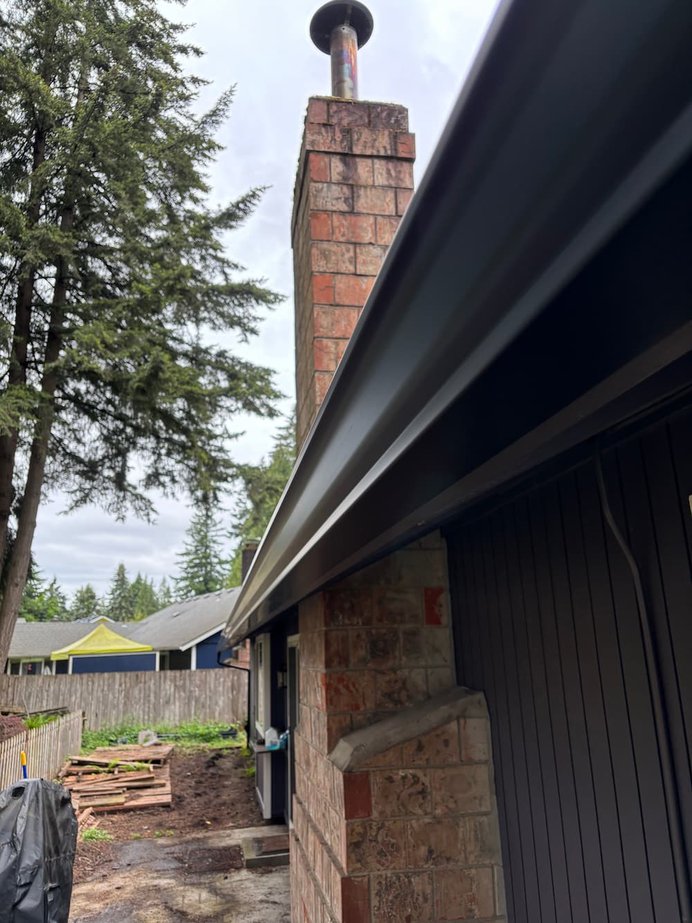 Gutter replacement project in Vancouver WA