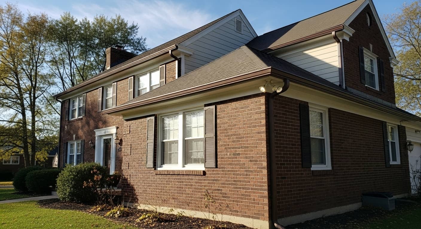 Seamless Aluminum Gutter Installation