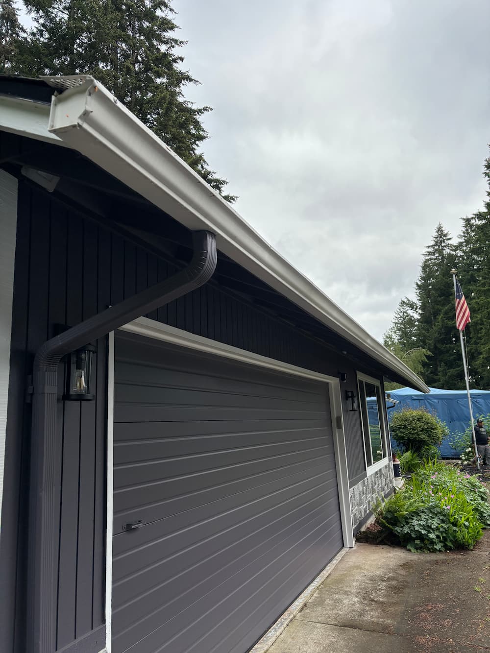 Old gutter system replacement in Vancouver WA