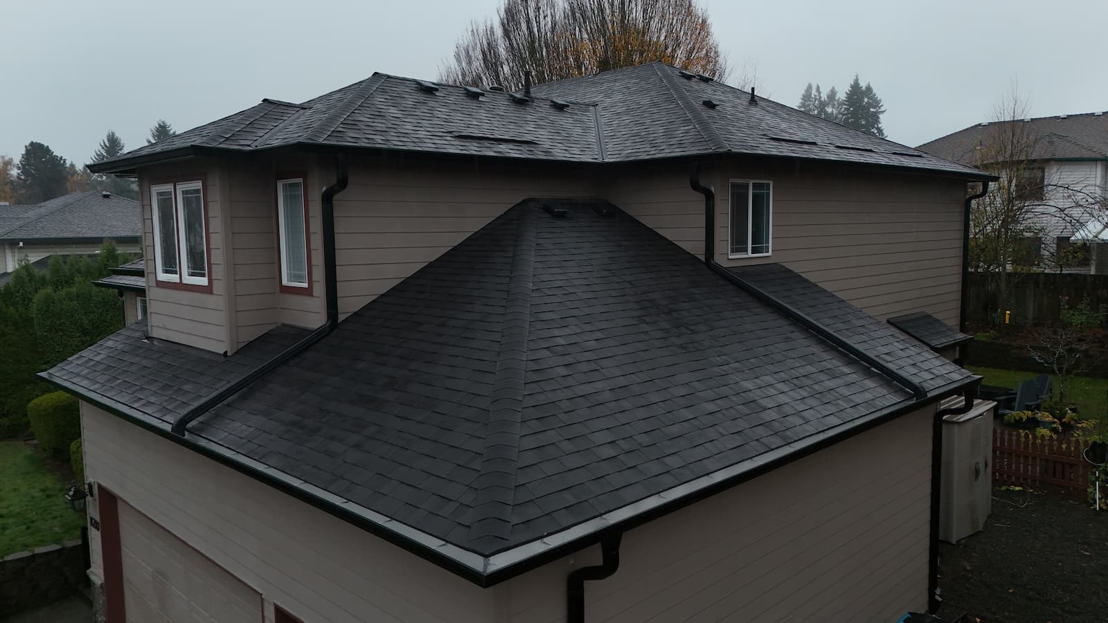 New roof installation on a Hillsboro, OR residence