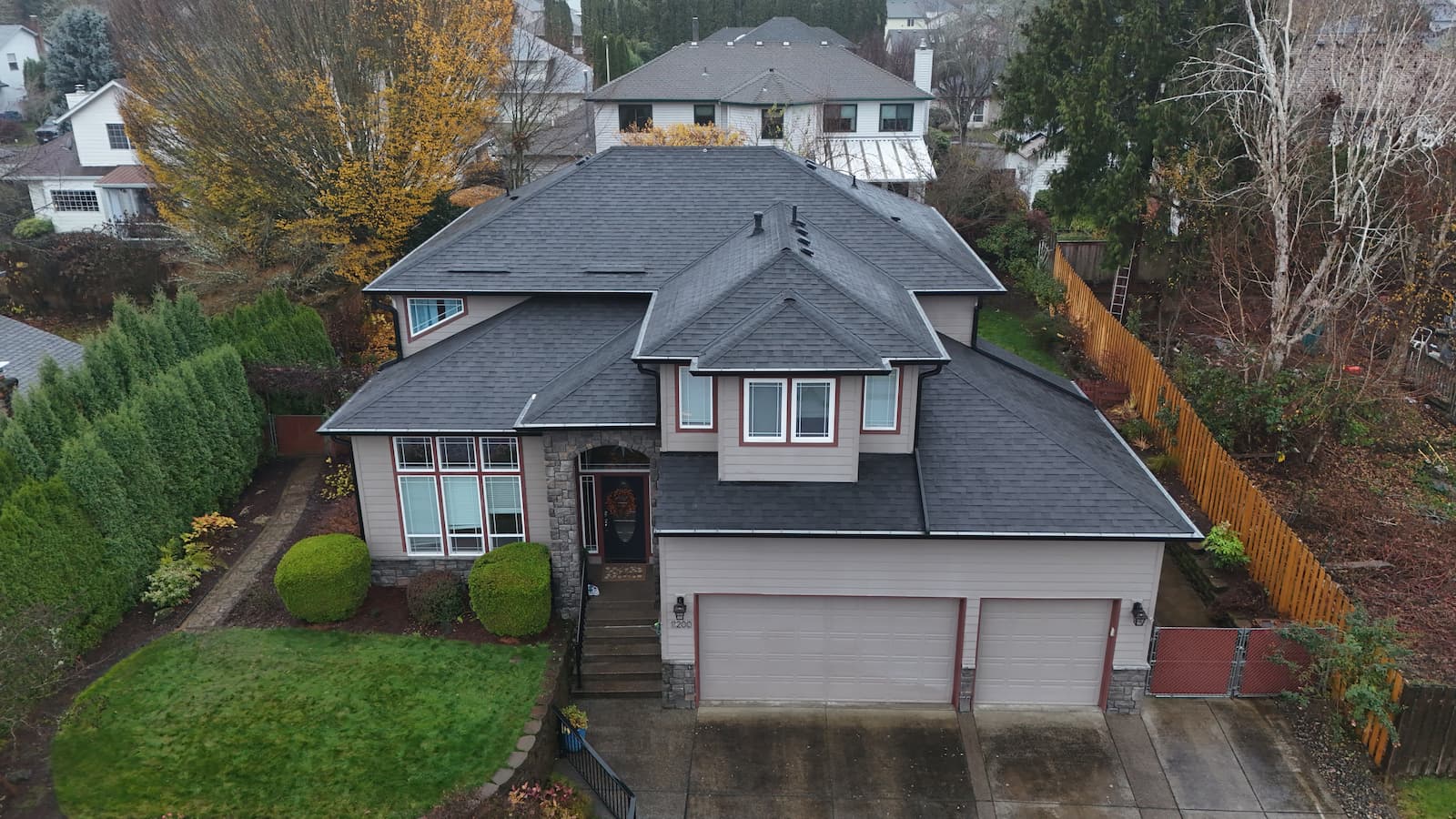 Completed exterior project in Beaverton, OR