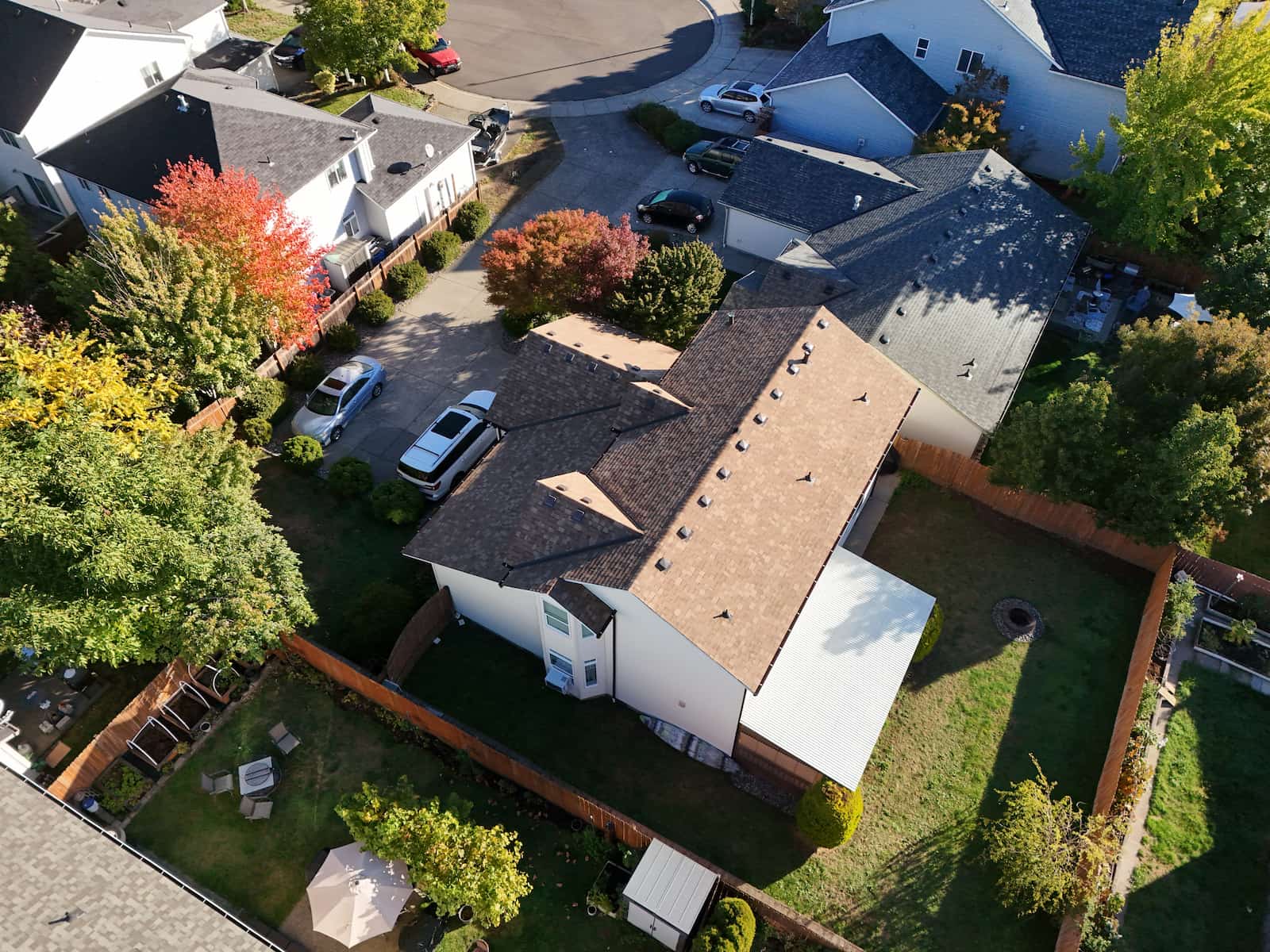 Completed roofing project in Hillsboro, OR