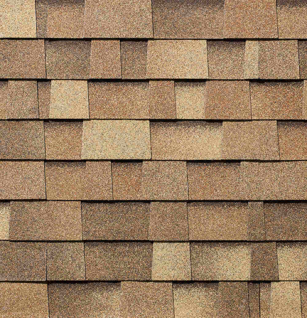 Sienna Blend shingle swatch