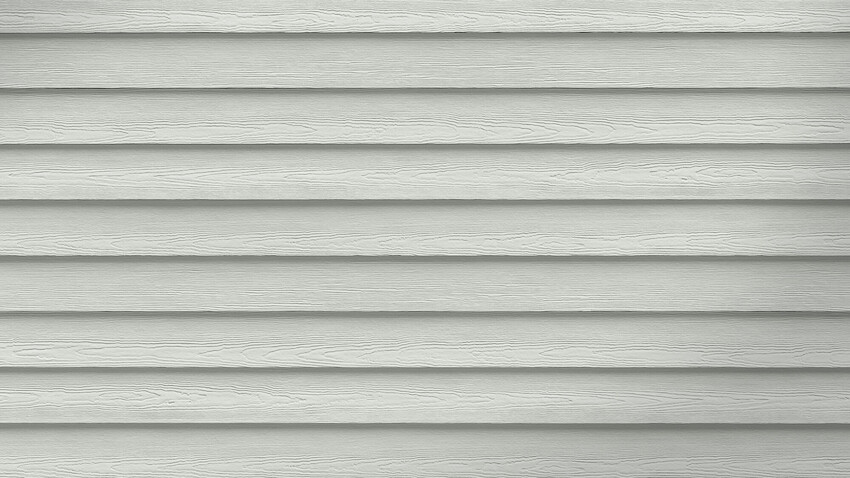Arctic White siding swatch