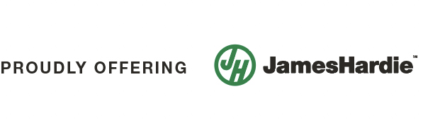 Proudly offering James Hardie products